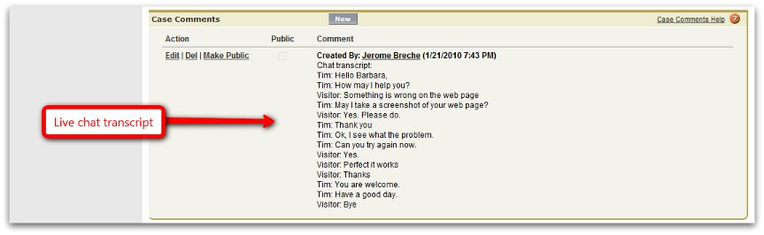 sample support request
